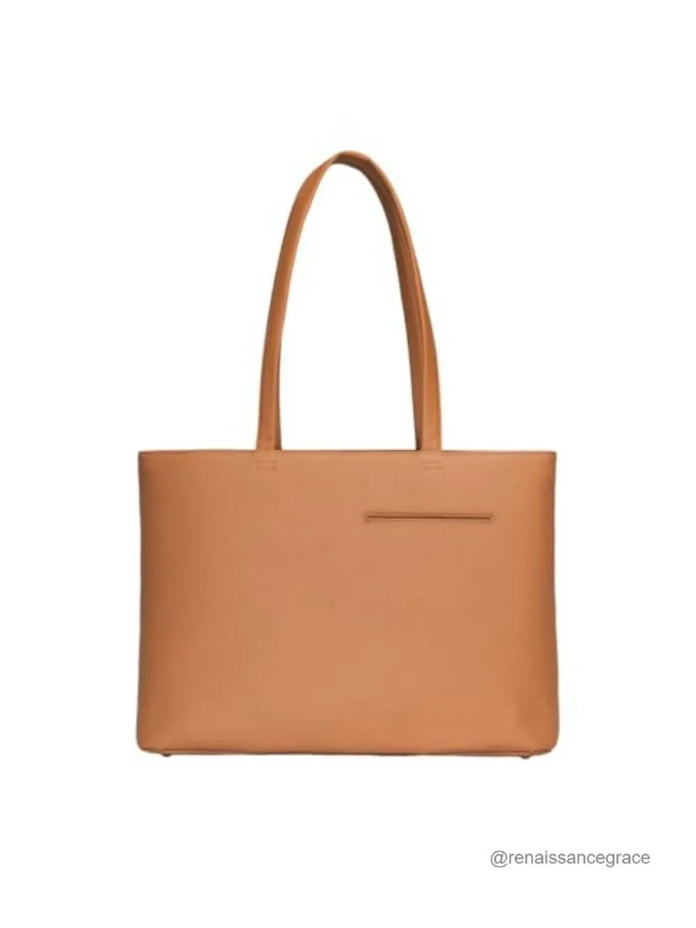 Top Grain Leather Tote Bag 15.6